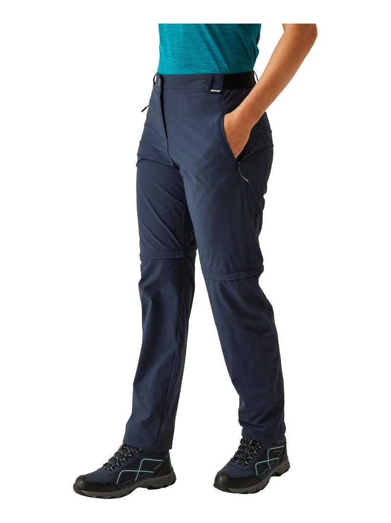 Regatta - Pantalon de randonnée TRAVEL LIGHT Bleu marine - Kiabi