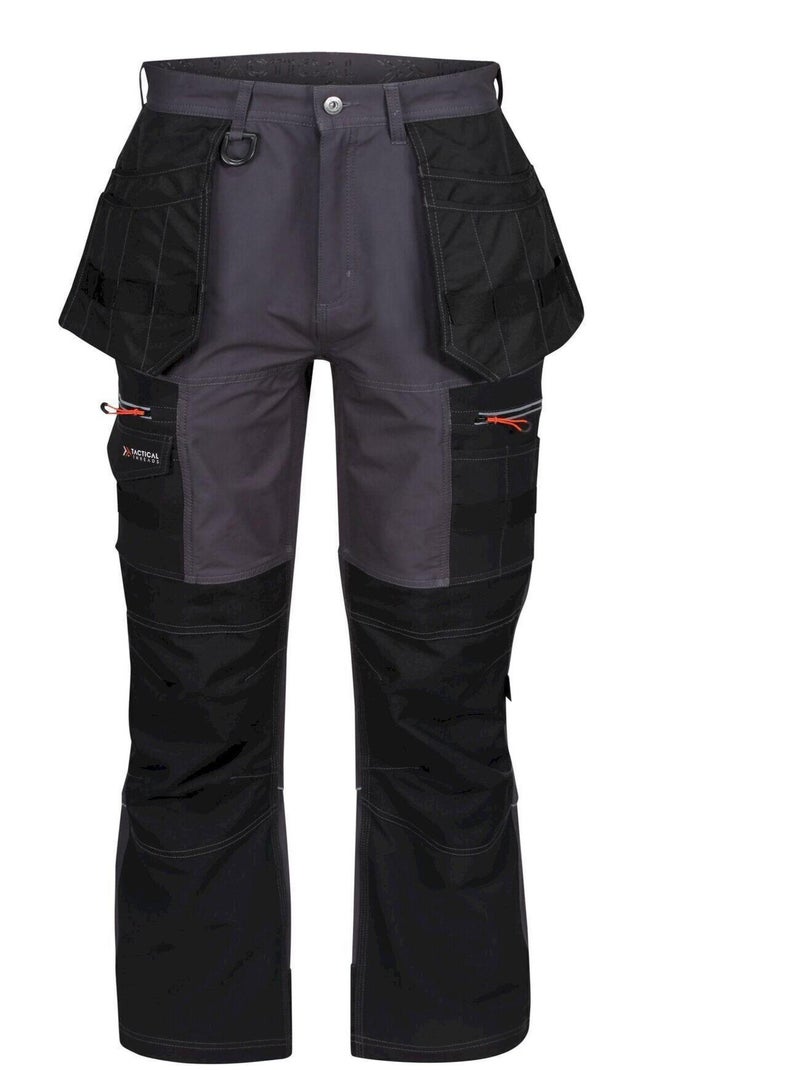 Regatta - Pantalon de travail INFILTRATE Gris Noir - Kiabi