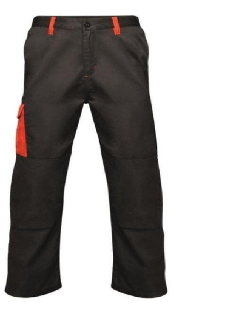 Regatta - Pantalon de travail Noir Rouge - Kiabi