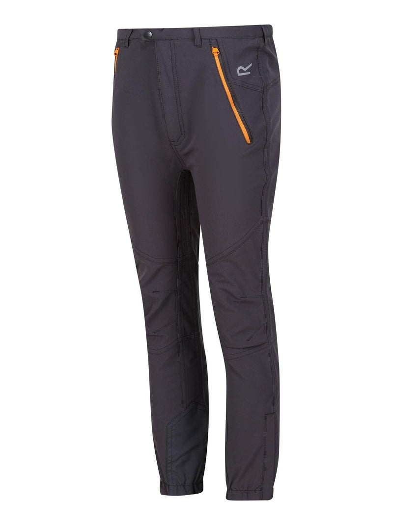 Regatta - Pantalon TECH MOUNTAIN Gris Orange - Kiabi