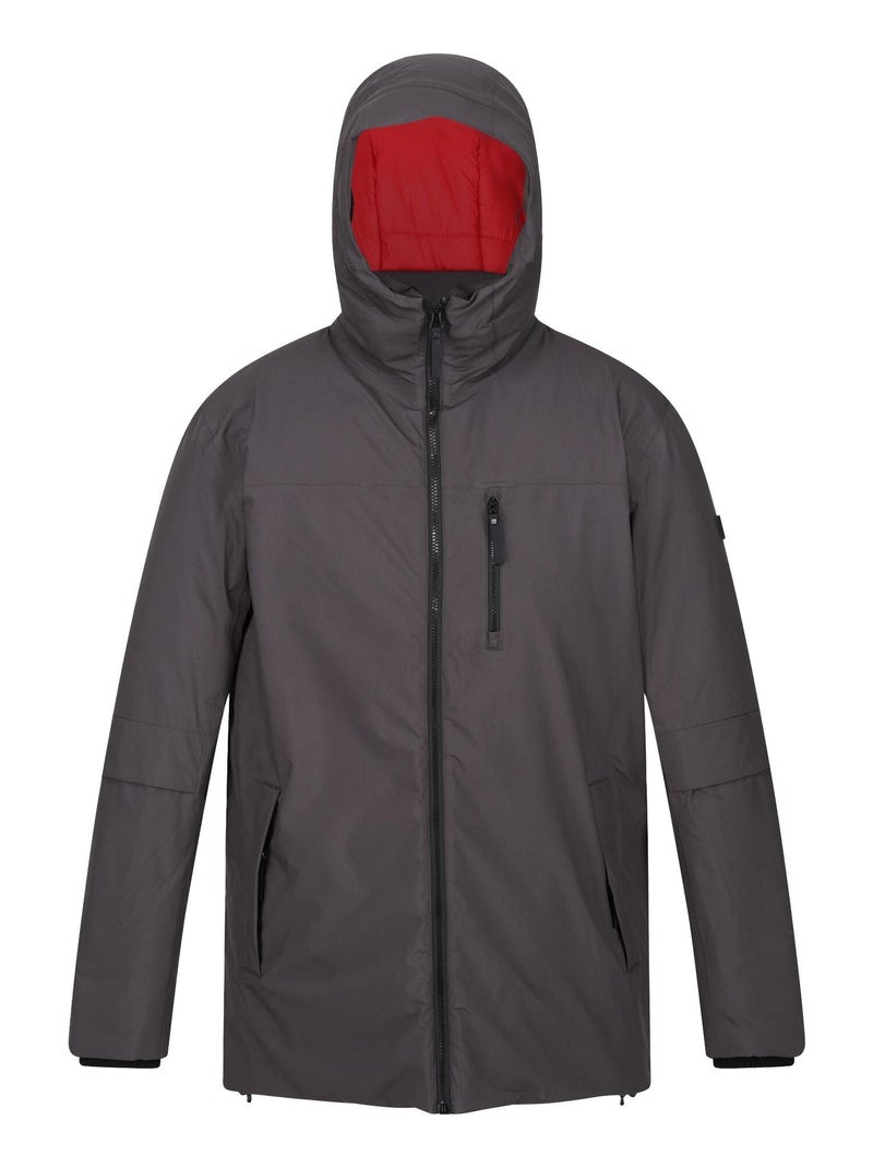 Regatta - Parka YEWBANK Gris Rouge - Kiabi