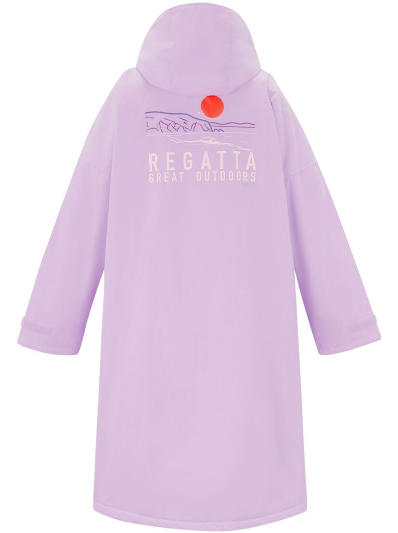 Regatta - Peignoir à langer imperméable Mauve lilas - Kiabi