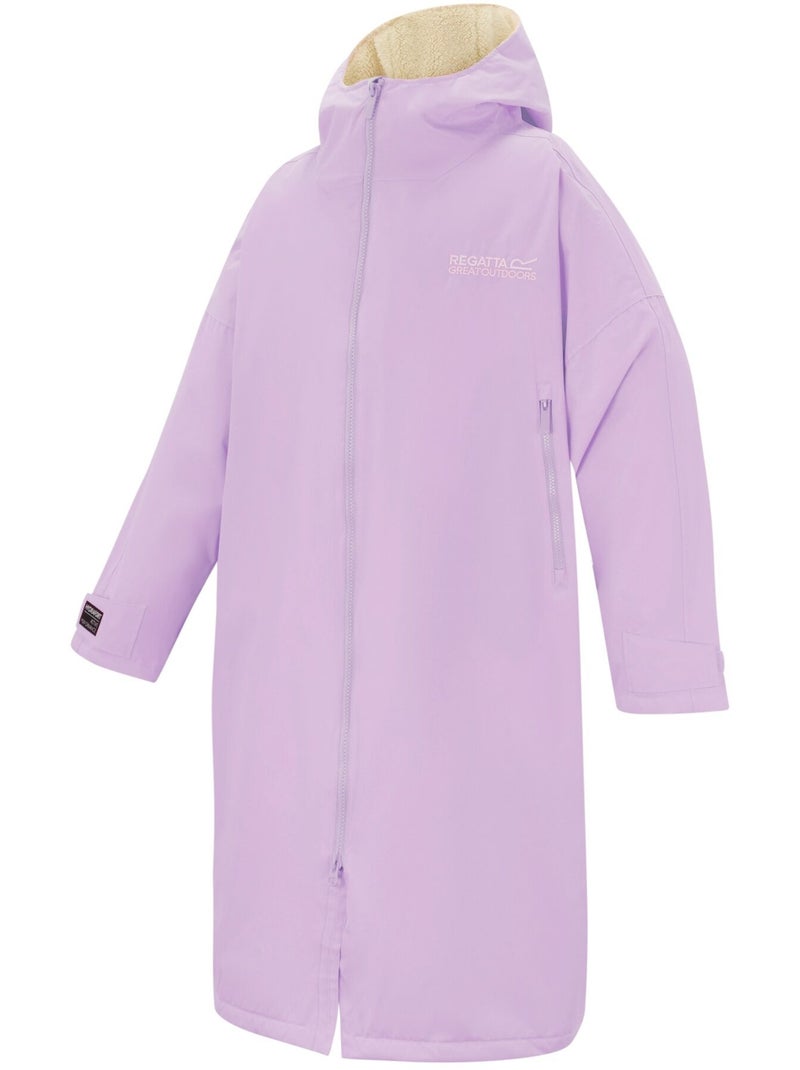 Regatta - Peignoir à langer imperméable Mauve lilas - Kiabi