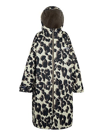 Regatta - Peignoir à langer imperméable motif/style imprimé léopard