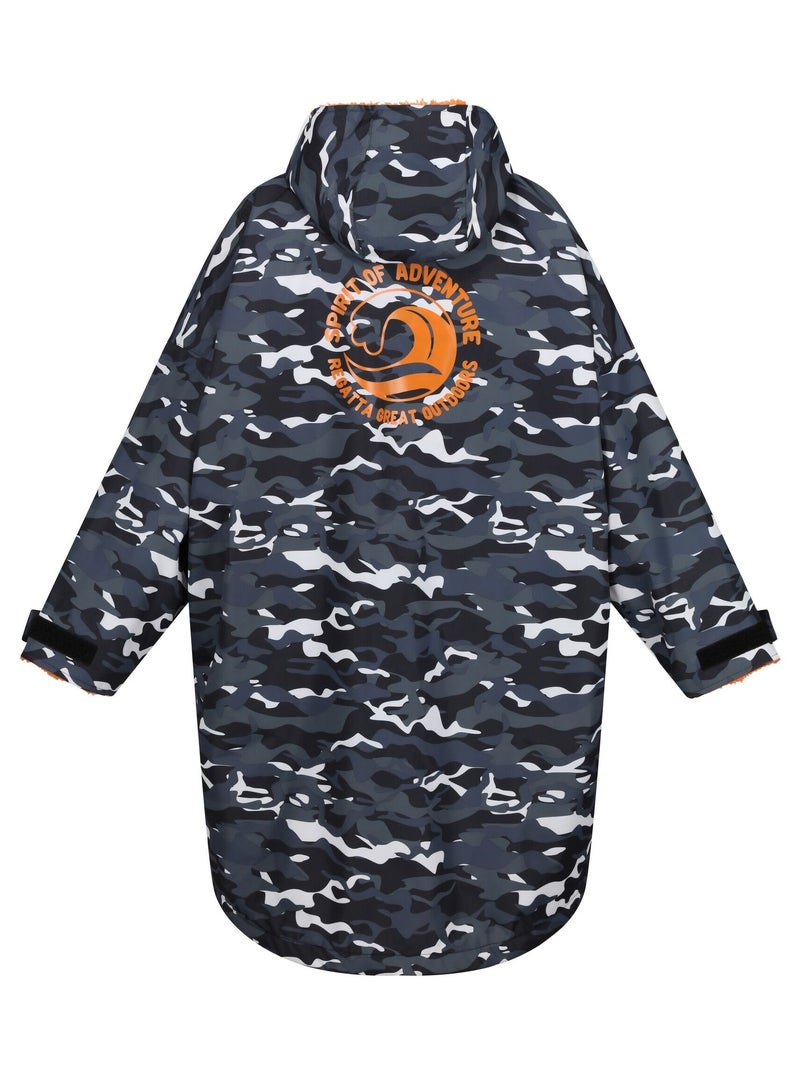 Regatta - Peignoir à langer imperméable Noir Multicolore - Kiabi