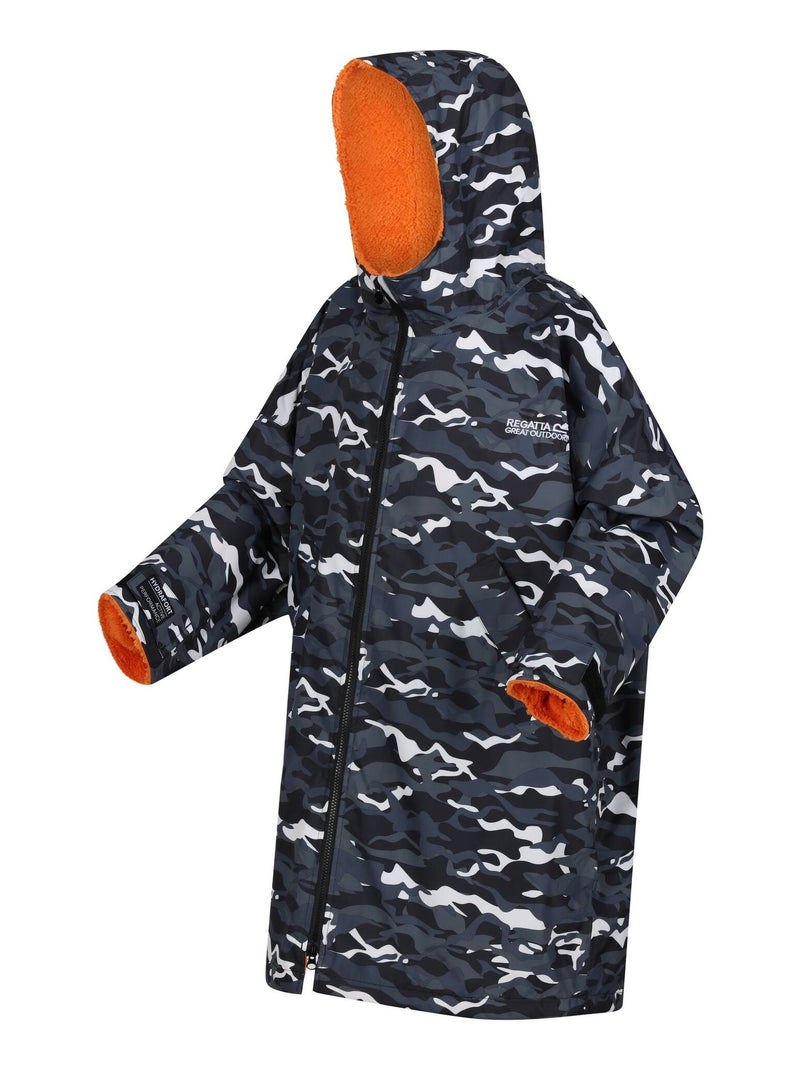 Regatta - Peignoir à langer imperméable Noir Multicolore - Kiabi