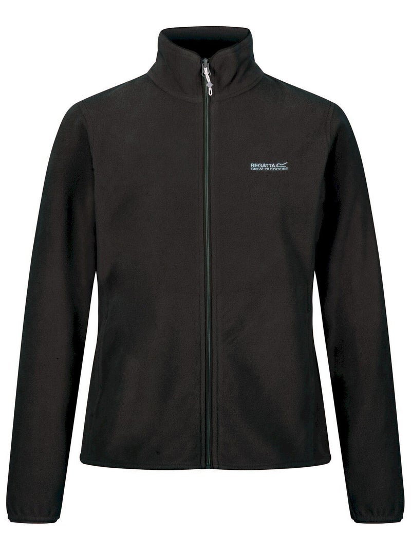 Sweat Polaire Regatta Femme Noir - Taille 8 - Fermeture Zip - Outdoor