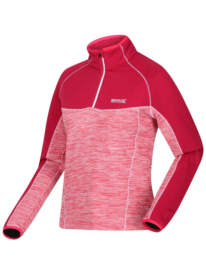 Sweat Polaire de Randonnée Femme Regatta Womens Montes Rose