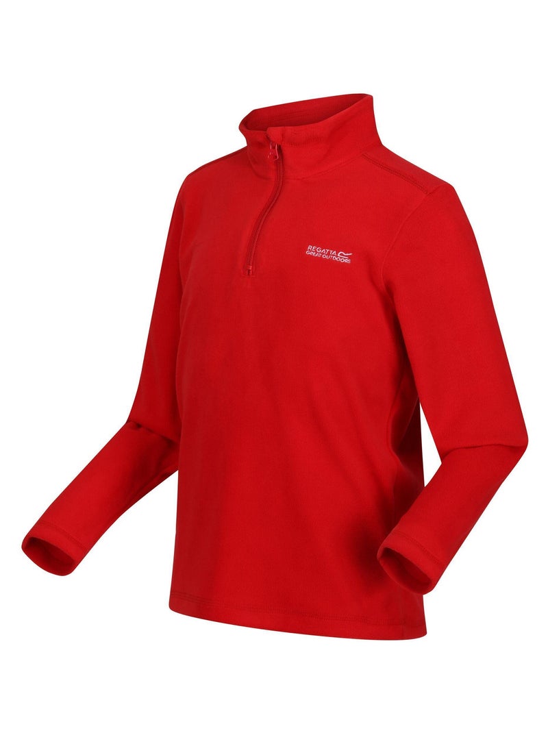 Sweat Polaire Femme Regatta Rouge, 1/4 Zip, Taille 14, Idéal Randonnée