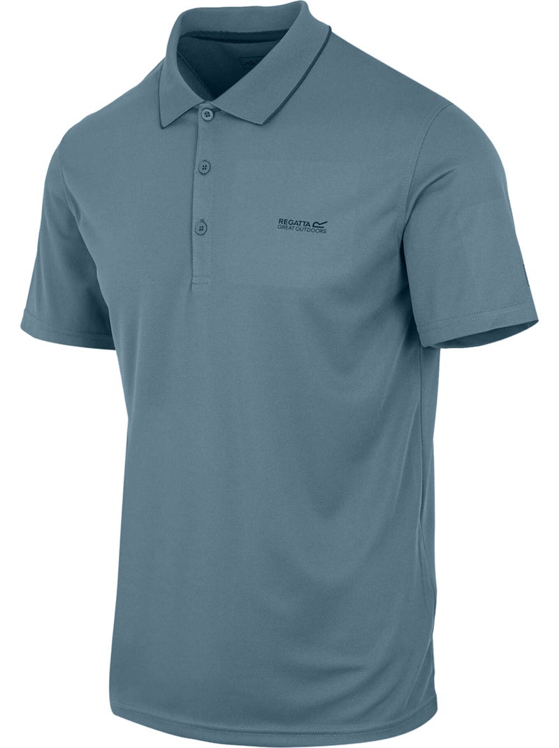Regatta - Polo de sport MAVERICK Gris Bleu - Kiabi