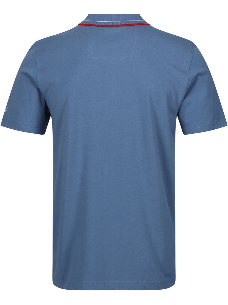 Regatta - Polo FORLEY Gris Bleu - Kiabi