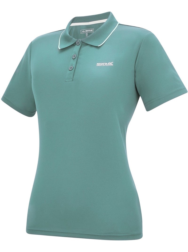 Regatta - Polo manches courtes BOTANNA Turquoise - Kiabi
