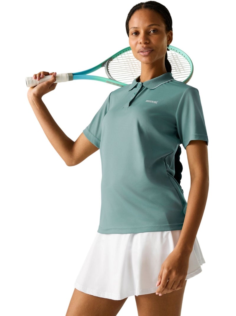 Regatta - Polo manches courtes BOTANNA Turquoise - Kiabi