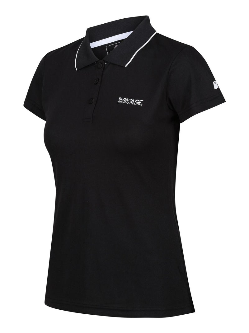 Regatta - Polo manches courtes MAVERICK Noir - Kiabi