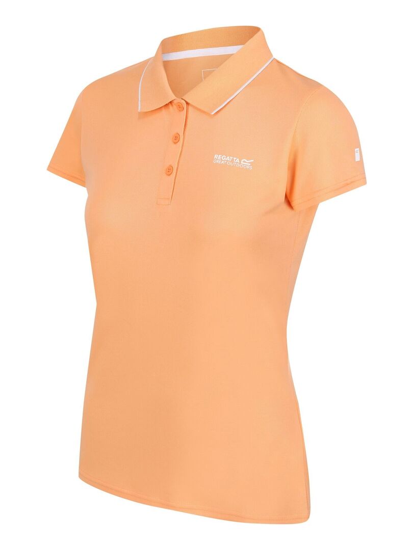 T-shirt de padel femme manches courtes technique respirant - Bleu