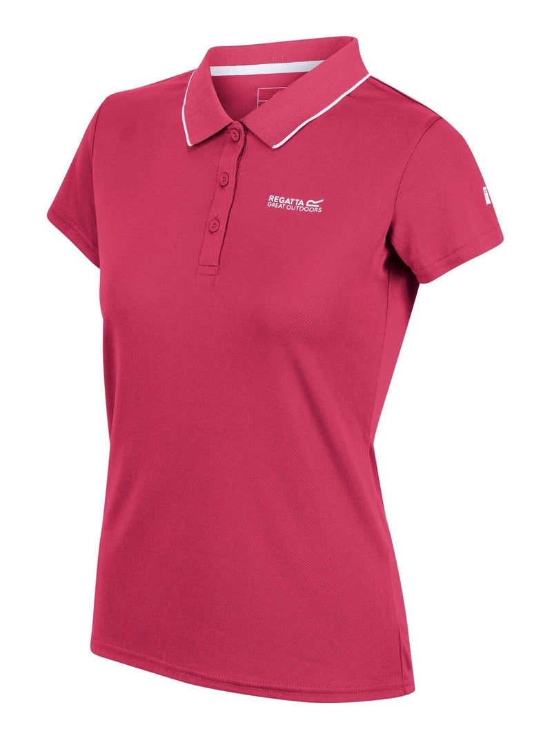 Regatta - Polo manches courtes MAVERICK Rose saumon - Kiabi