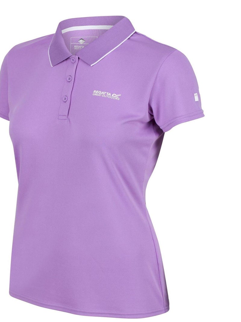 Regatta - Polo manches courtes MAVERICK Violet clair - Kiabi