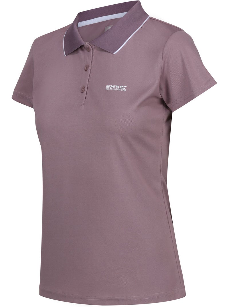 Regatta - Polo manches courtes MAVERICK Violet figue - Kiabi