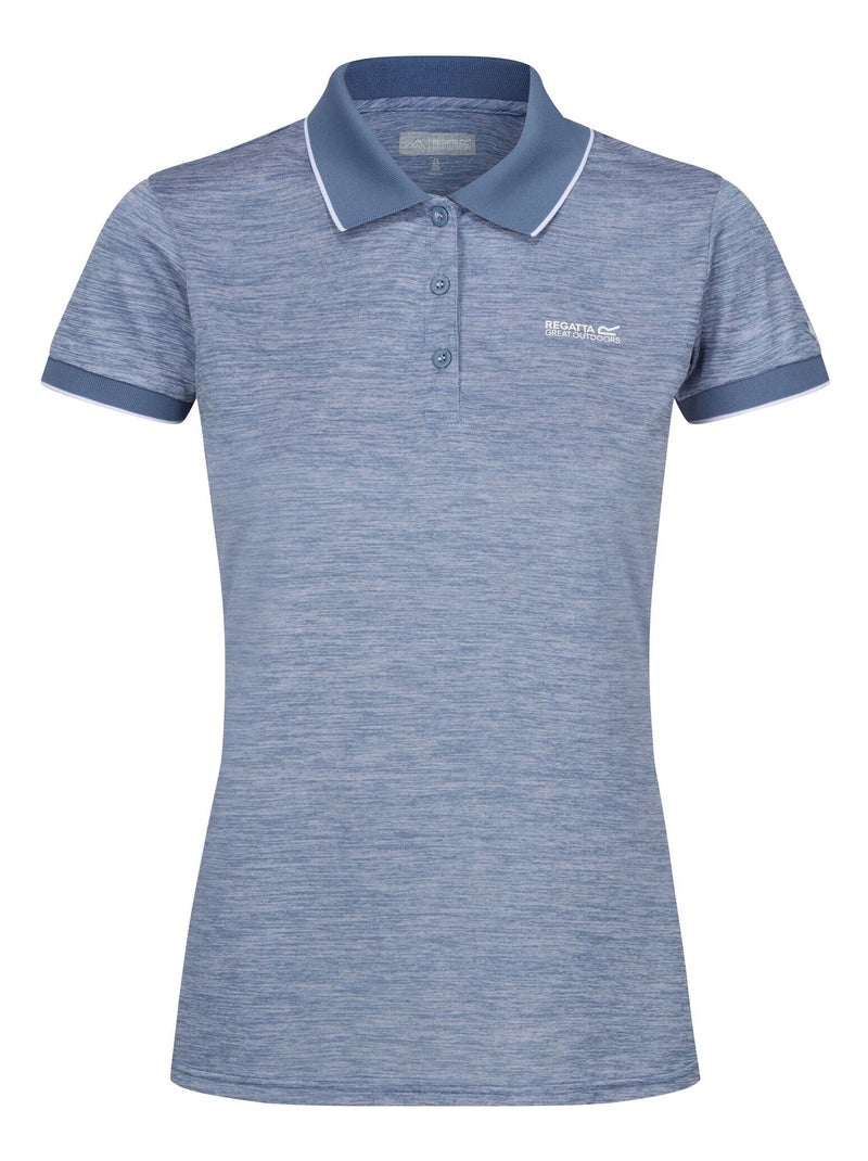 Regatta - Polo manches courtes REMEX Gris Bleu - Kiabi