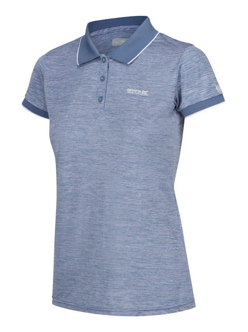 Regatta - Polo manches courtes REMEX Gris Bleu - Kiabi