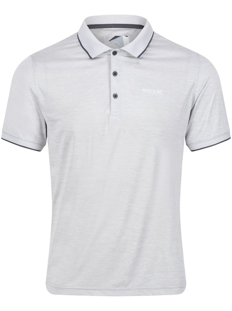 Regatta - Polo REMEX Gris Argenté - Kiabi
