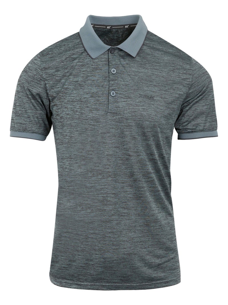Regatta - Polo REMEX Gris chiné - Kiabi