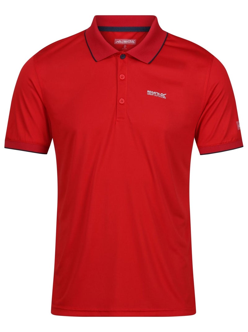 Regatta - Polo REMEX Rouge cerise - Kiabi