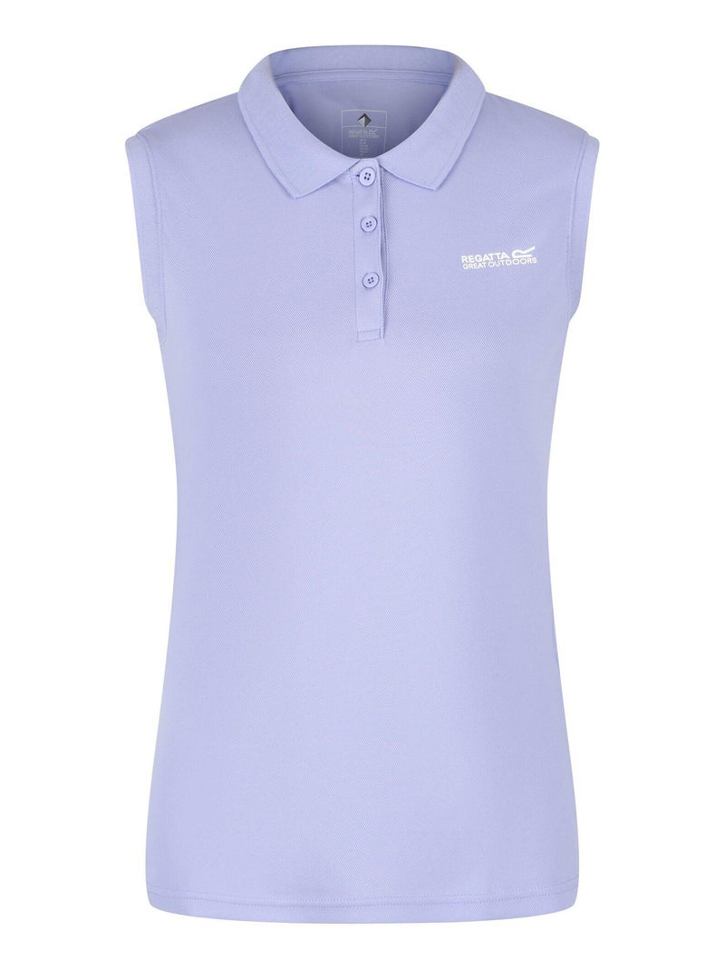Regatta - Polo sans manches TIMA Violet - Kiabi