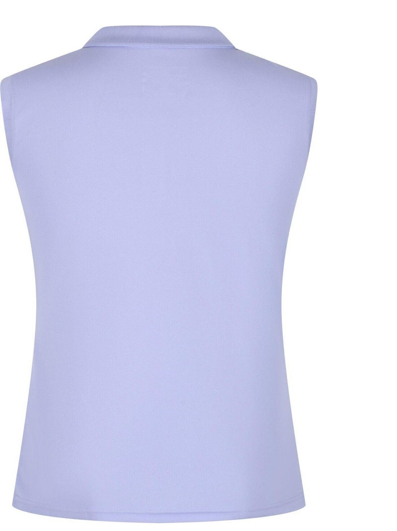 Regatta - Polo sans manches TIMA Violet - Kiabi