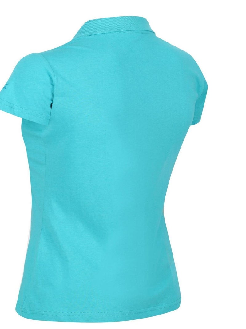 Regatta - Polo SINTON Bleu turquoise - Kiabi