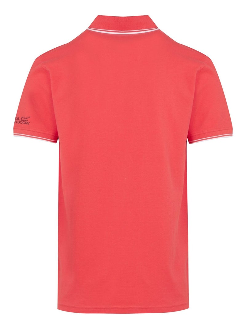 Regatta - Polo TADEO Rouge coquelicot - Kiabi