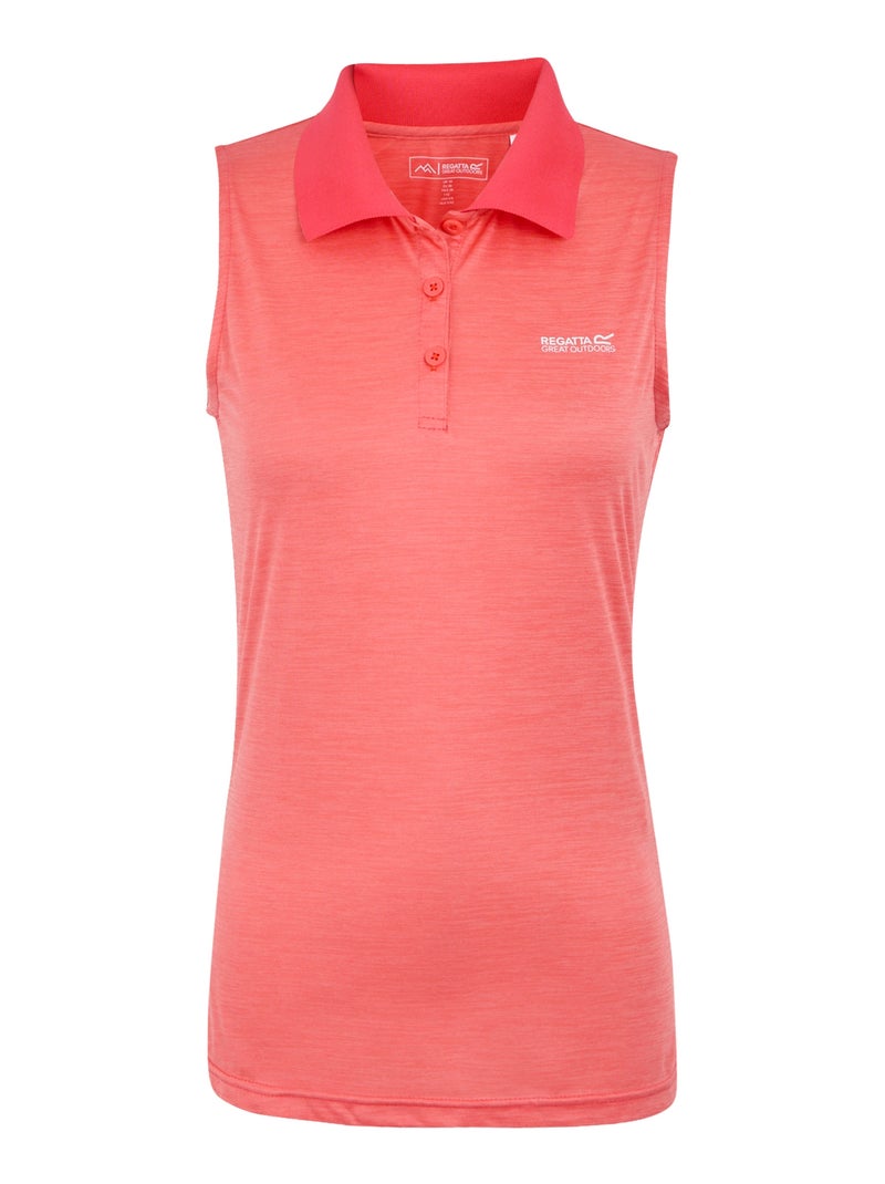 Regatta - Polo TIMA Orange clair - Kiabi
