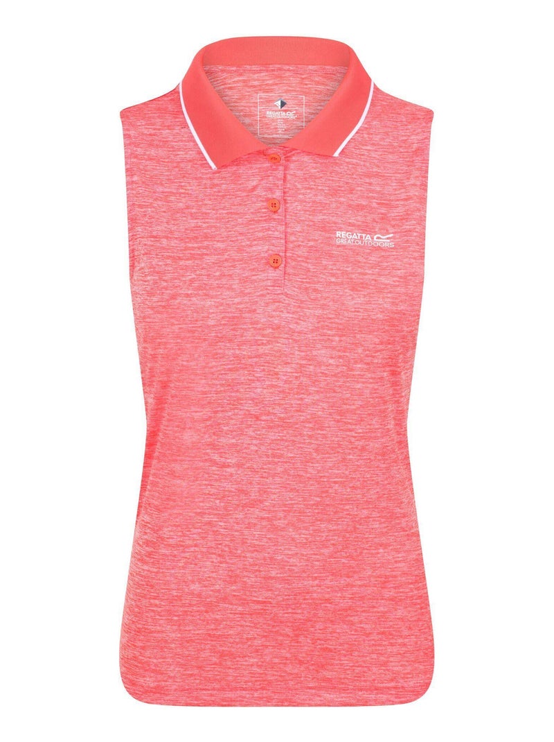 Regatta - Polo TIMA Orange corail - Kiabi