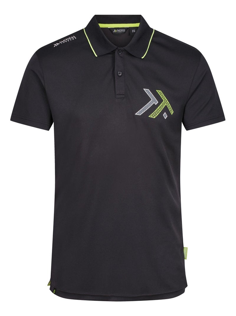 Regatta - Polos TACTICAL THREADS Noir Gris - Kiabi