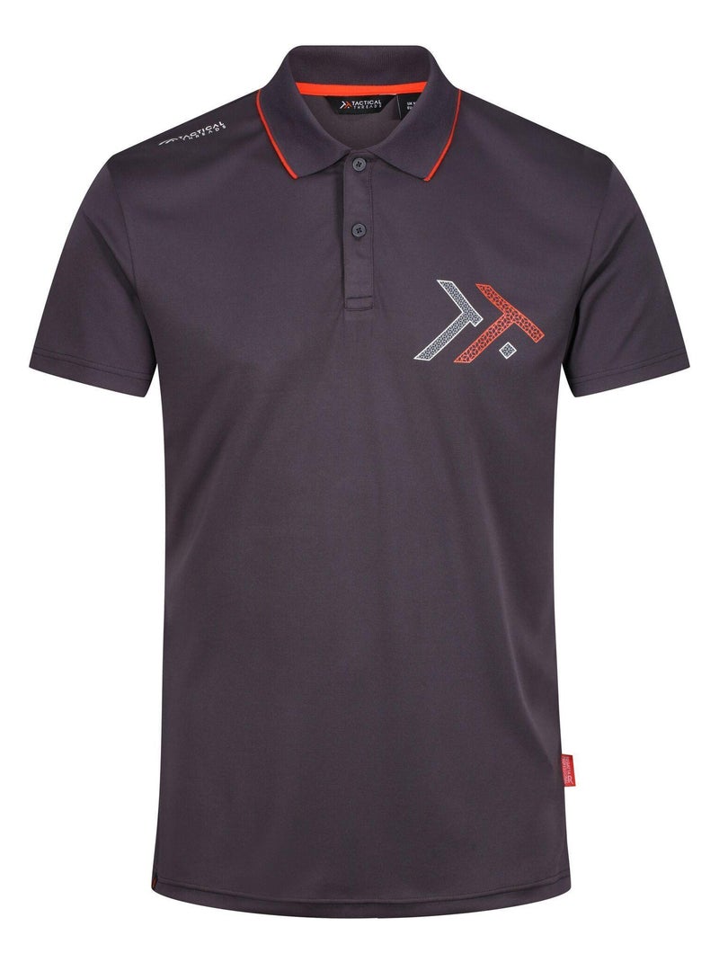 Regatta - Polos TACTICAL THREADS Noir Gris - Kiabi