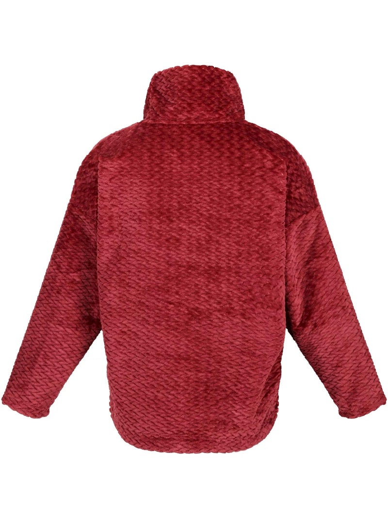 Regatta - Pull motif/style Tressé BEKKAH Bordeaux - Kiabi