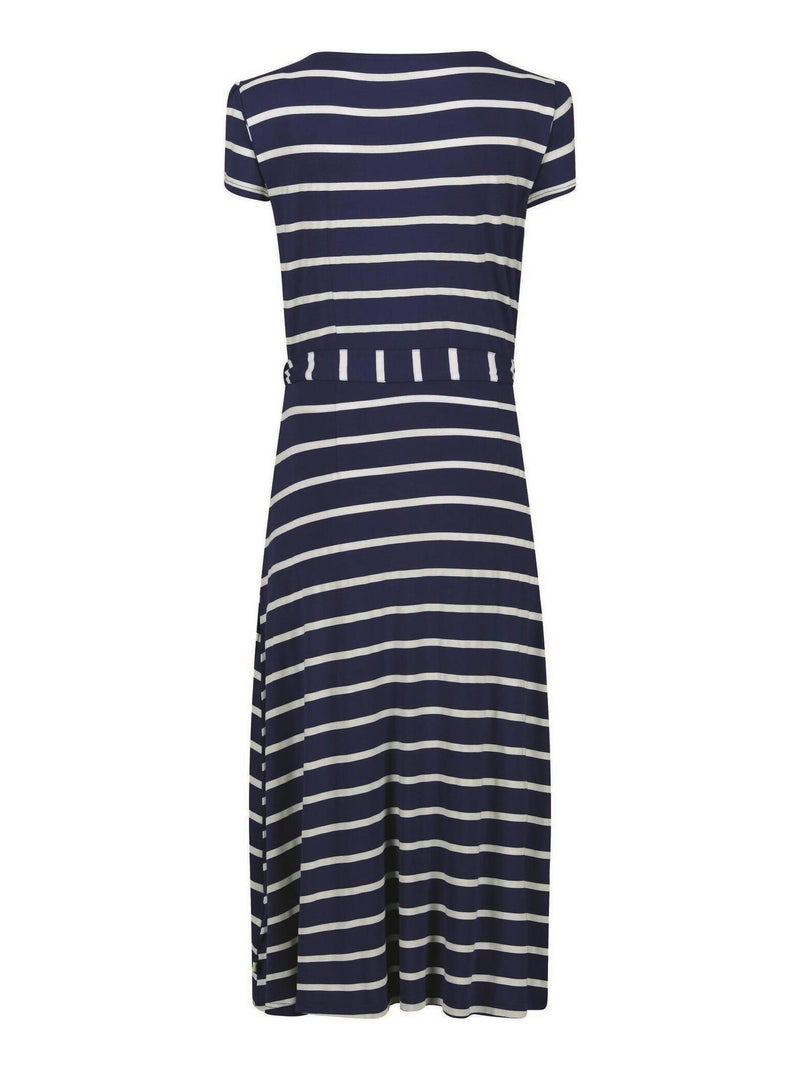 Regatta - Robe chemisier MAISYN Bleu Bleu marine Blanc - Kiabi