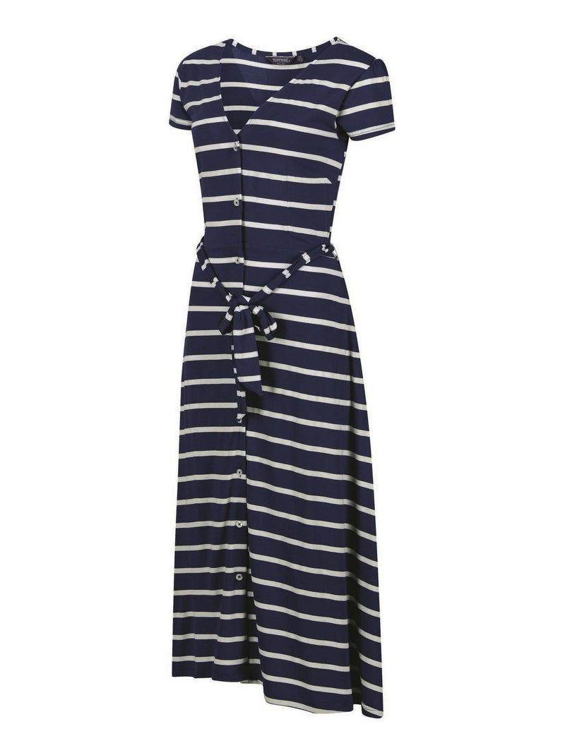 Regatta - Robe chemisier MAISYN Bleu Bleu marine Blanc - Kiabi