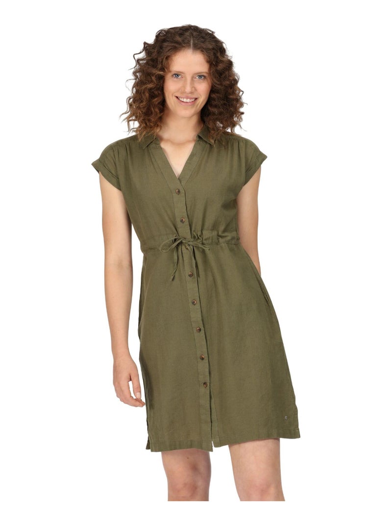 Regatta - Robe chemisier RURA Vert olive - Kiabi