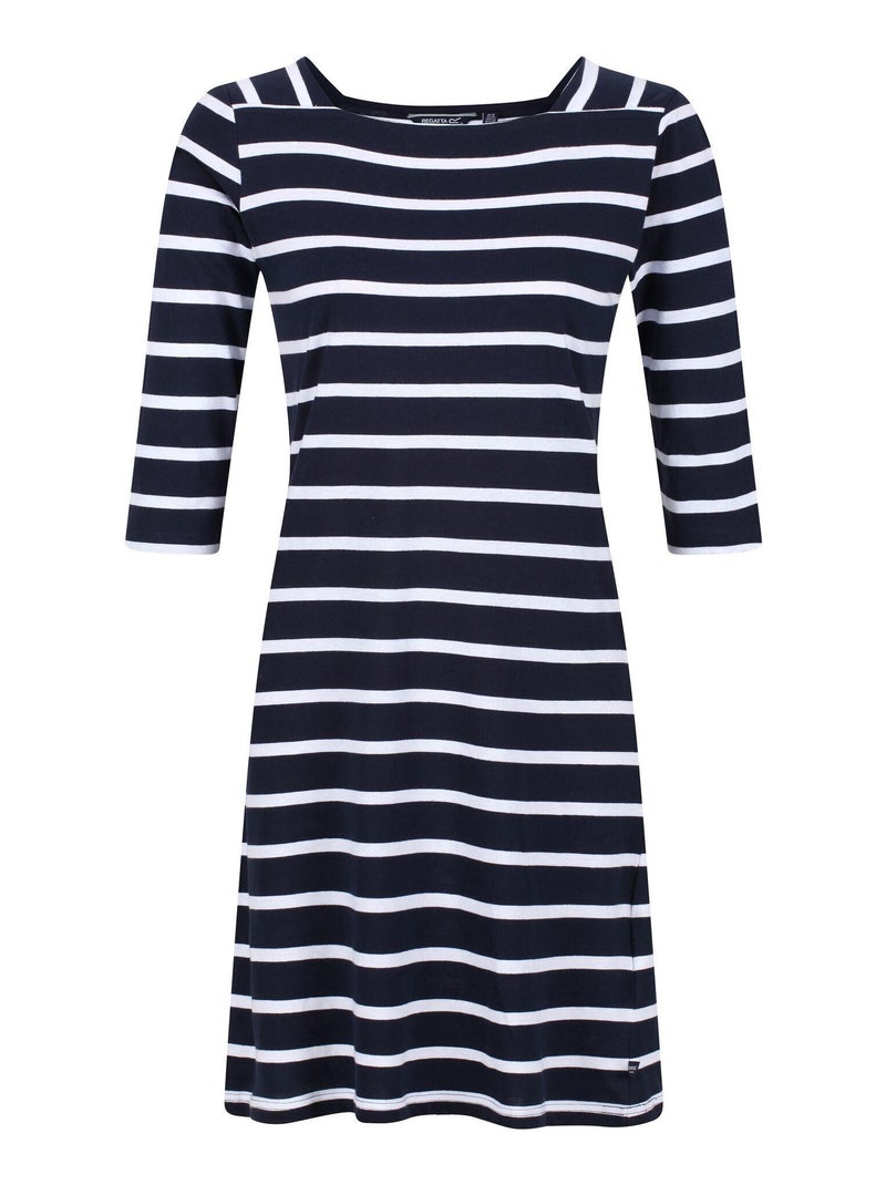 Regatta - Robe décontractée PAISLEE Bleu Bleu marine Blanc - Kiabi
