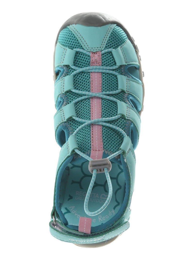 Regatta - Sandales motif Peppa Pig (Design/motif: Contrasté) Bleu ciel - Kiabi