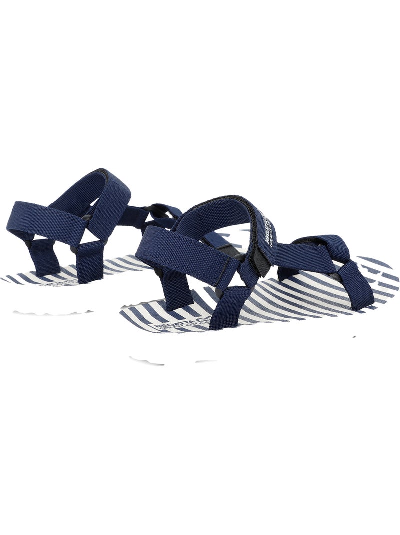 Regatta - Sandales motif/style à rayures LADY VENDEAVOUR Bleu marine - Kiabi