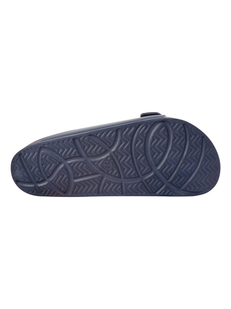 Regatta - Sandales motif/style Doubles sangles BROOKLYN Bleu marine - Kiabi