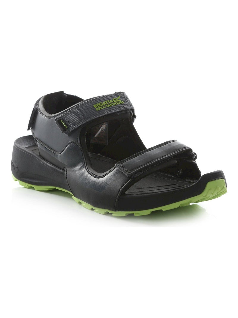 Regatta - Sandales SAMARIS Noir Vert - Kiabi