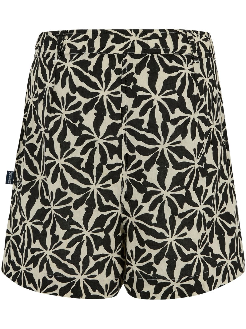 Regatta - Short à taille semi-élastiquée motif/style floral abstrait SABELLE Beige - Kiabi