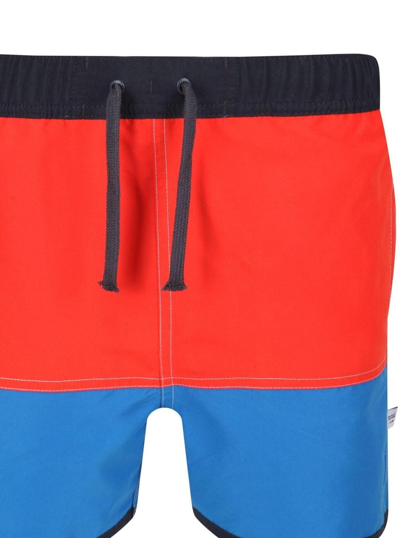Regatta - Short de bain SERGIO Rouge foncé - Kiabi