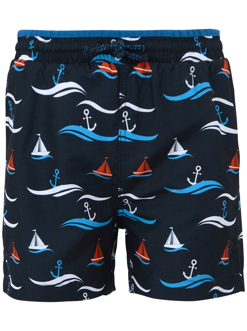 Regatta - Short de bain SKANDER Bleu marine - Kiabi