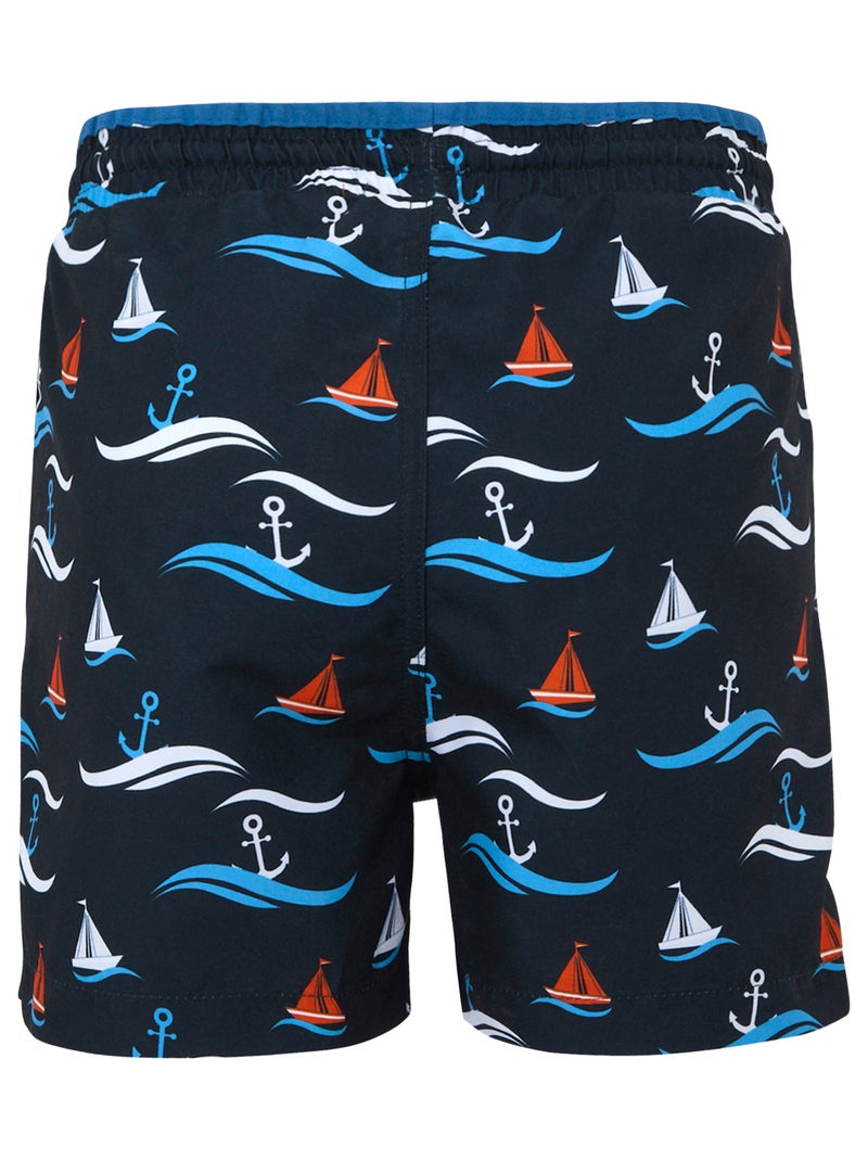 Regatta - Short de bain SKANDER Bleu marine - Kiabi