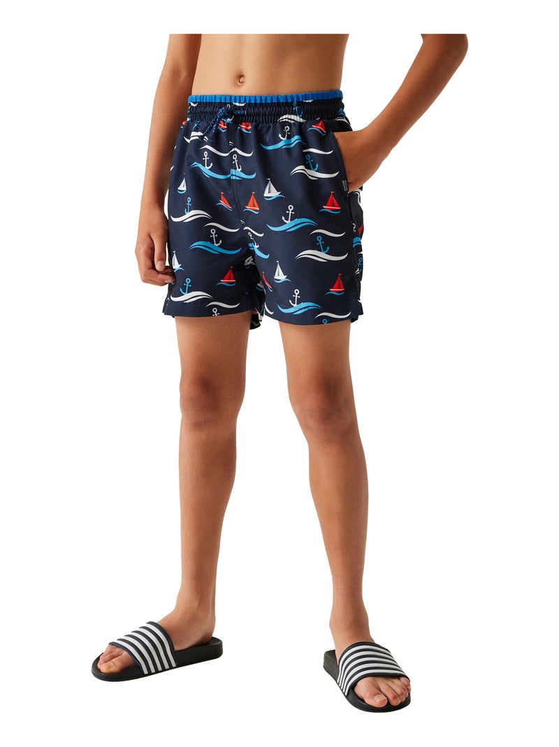 Regatta - Short de bain SKANDER Bleu marine - Kiabi