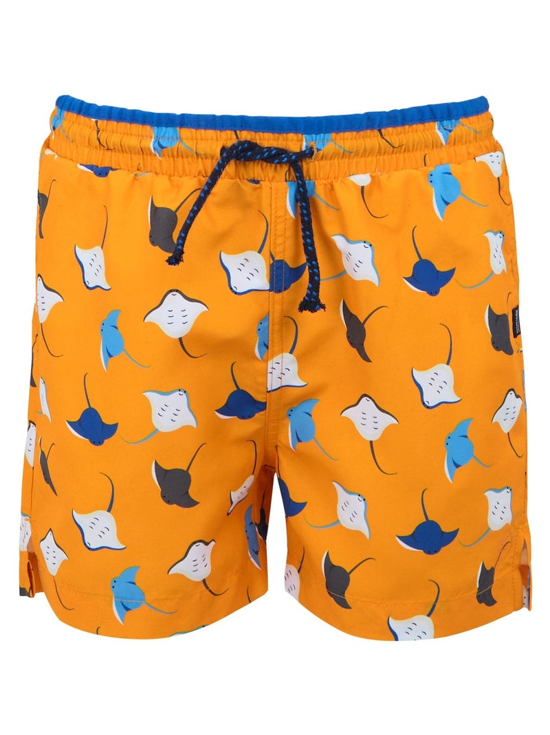 Regatta - Short de bain SKANDER Orange - Kiabi